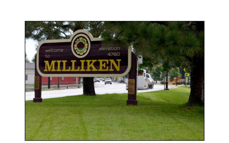Milliken Sign Milliken Sign
